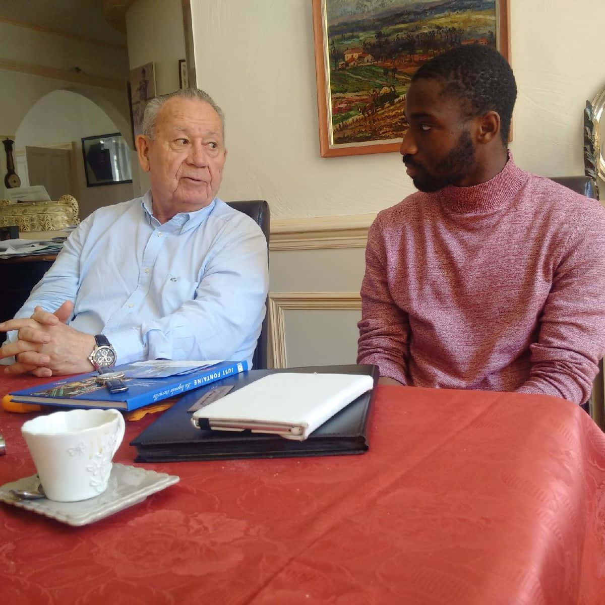 Anthony Koura Na Just Fontaine Picha ya Ukuta