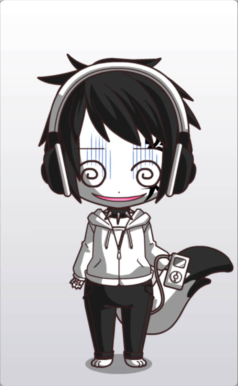 "Kila mtu unaweza kuwa mwonekano mzuri kama Chibi!" Picha ya Ukuta