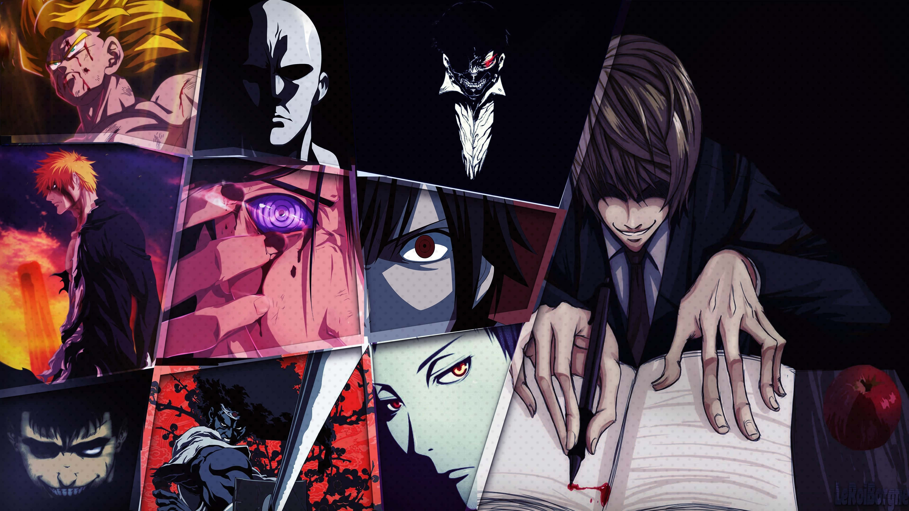 Anza Siku Yako kwa Mtindo na Anime 4K Picha ya Ukuta