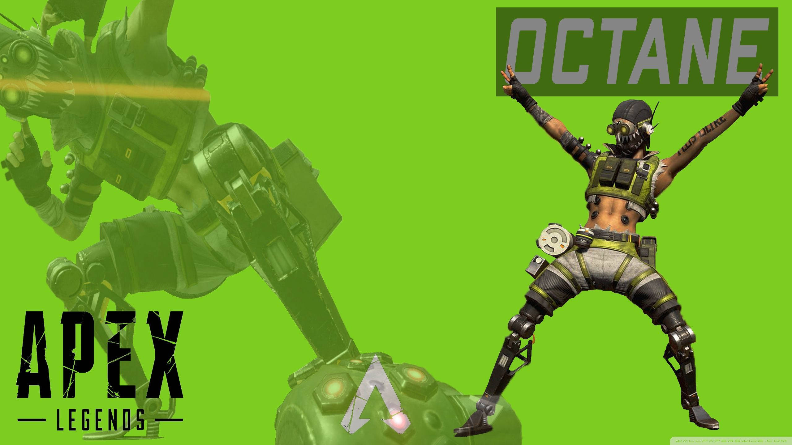 Apex Legends Octane Miguo Pana Picha ya Ukuta