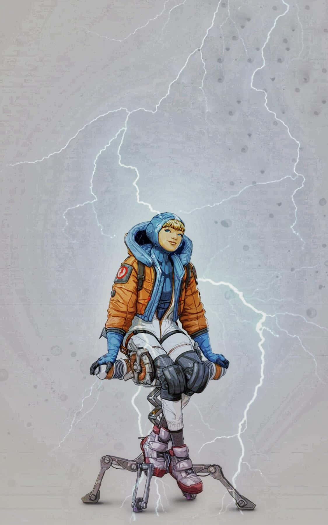 Apex Legends Wattson Aesthetic Art Picha ya Ukuta