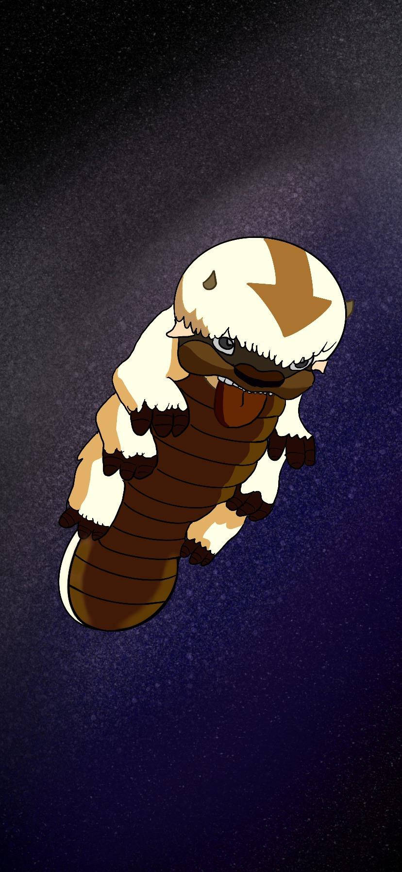 Appa wa Avatar Anaruka Picha ya Ukuta