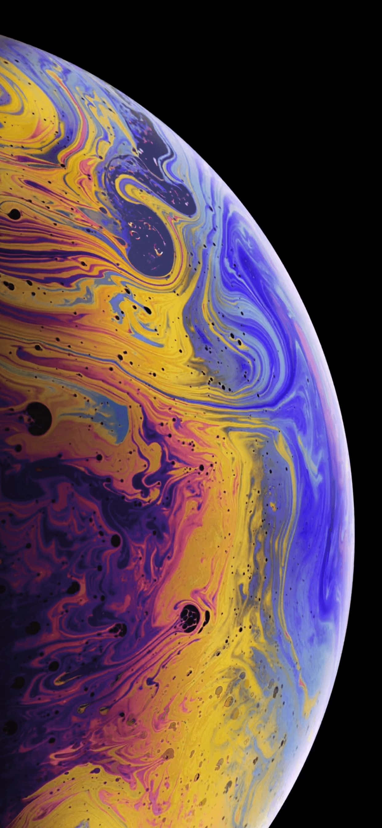Apple iPhone Xs Max na muundo wa kando-kwa-kando na skrini ya OLED Super Retina Picha ya Ukuta