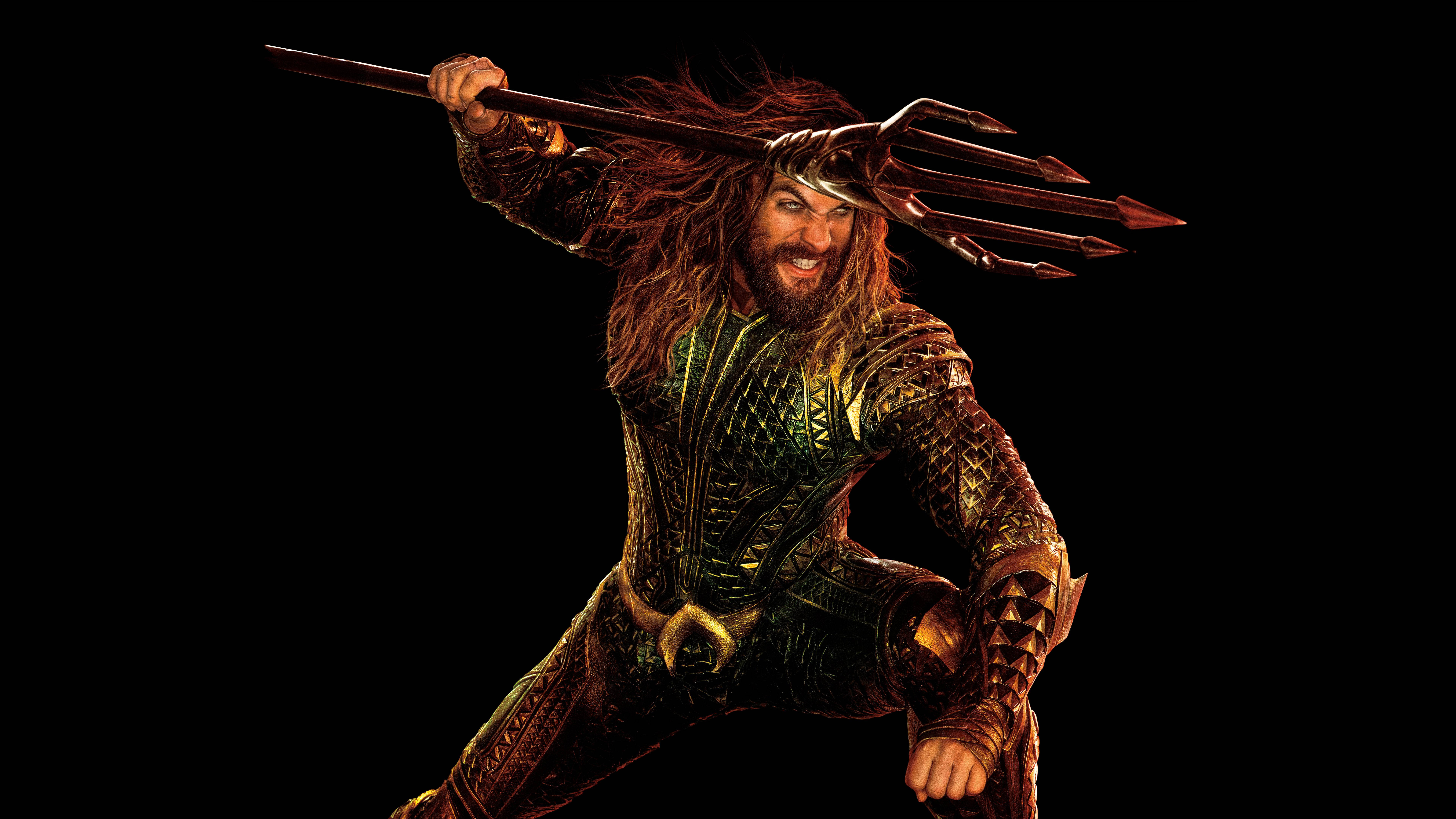 Aquaman Kujitayarisha kwa Pambano Picha ya Ukuta
