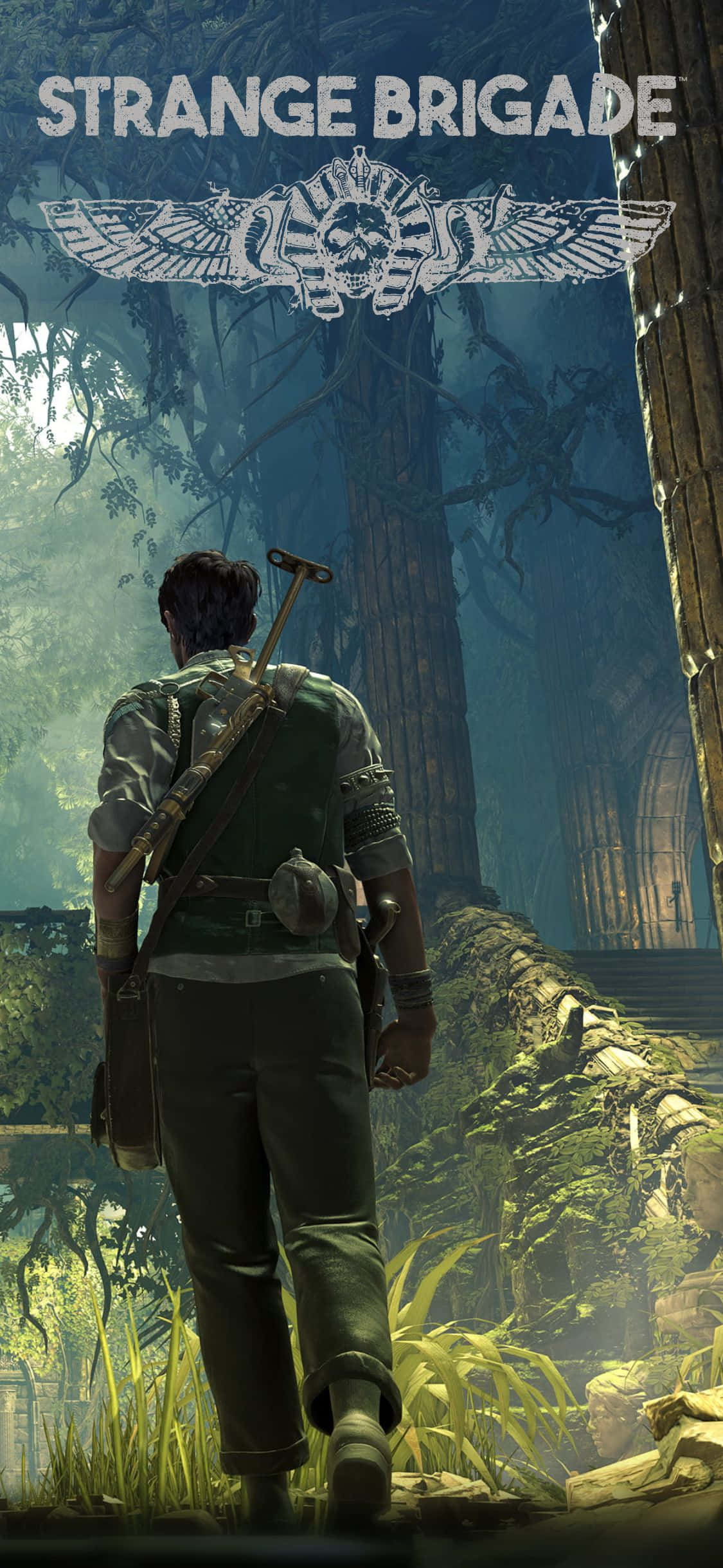 Archimedes de Quinc iPhone X Strange Brigade Background Picha ya Ukuta