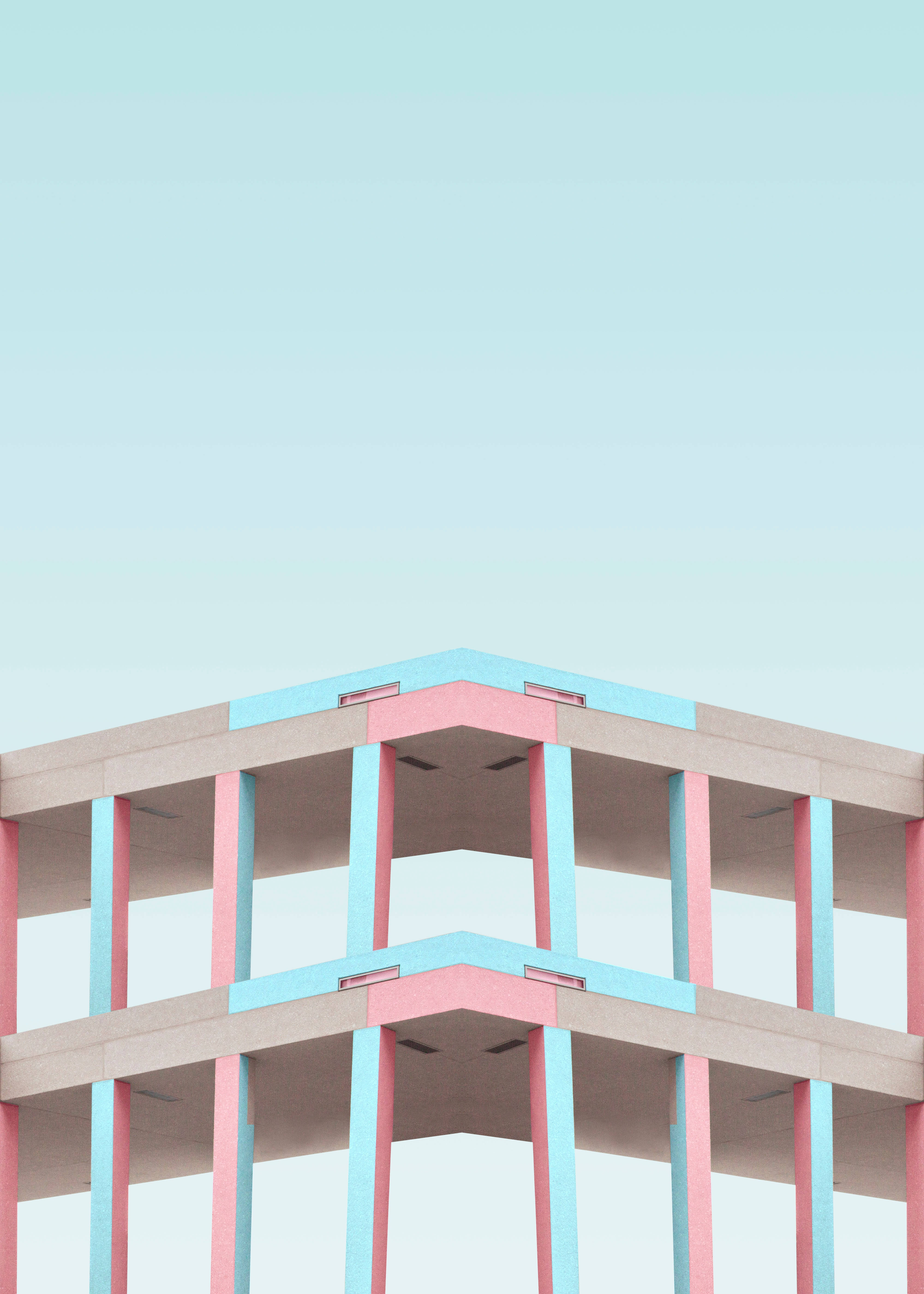 Architecture Minimal Picha ya Ukuta