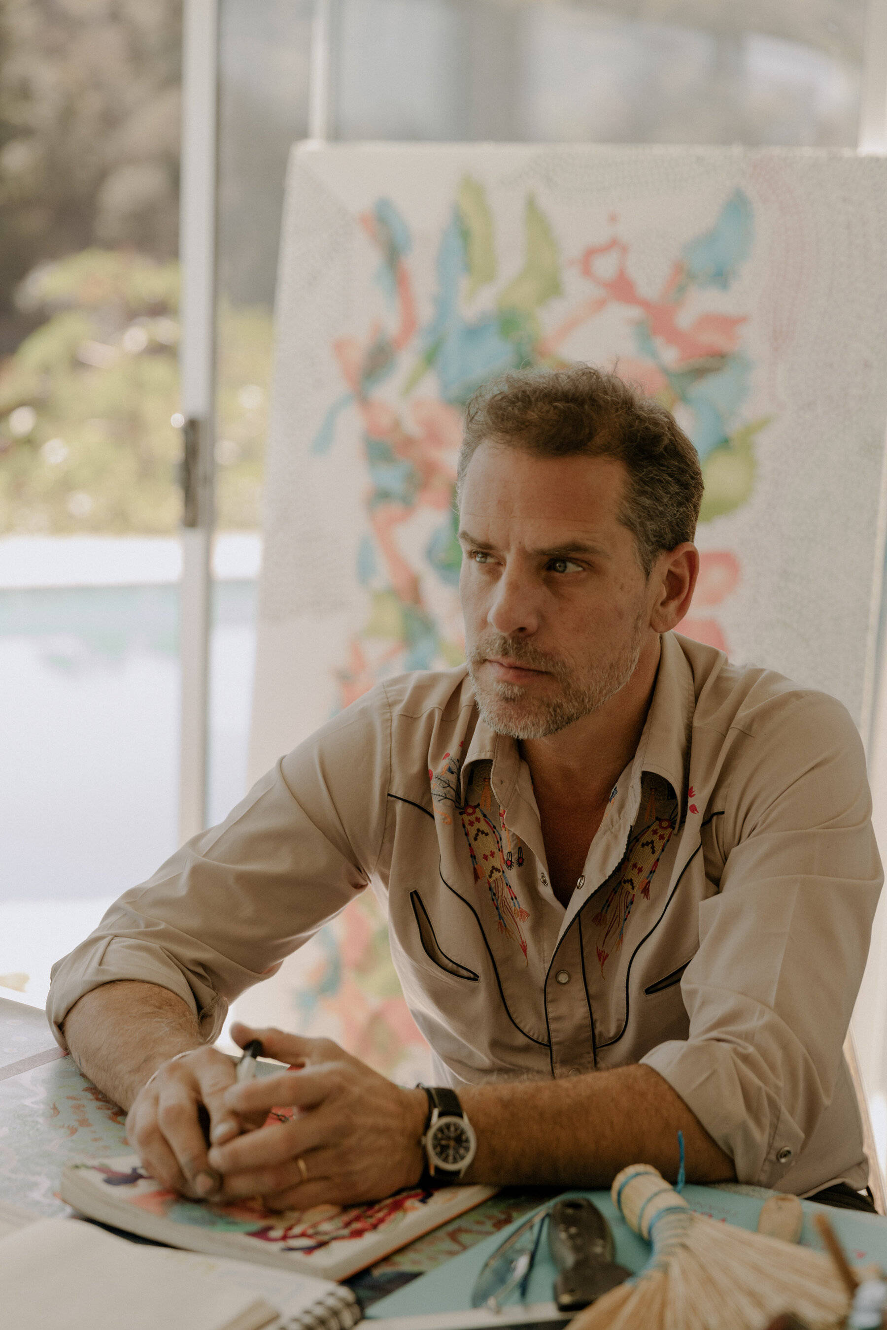 Artist Hunter Biden Picha ya Ukuta