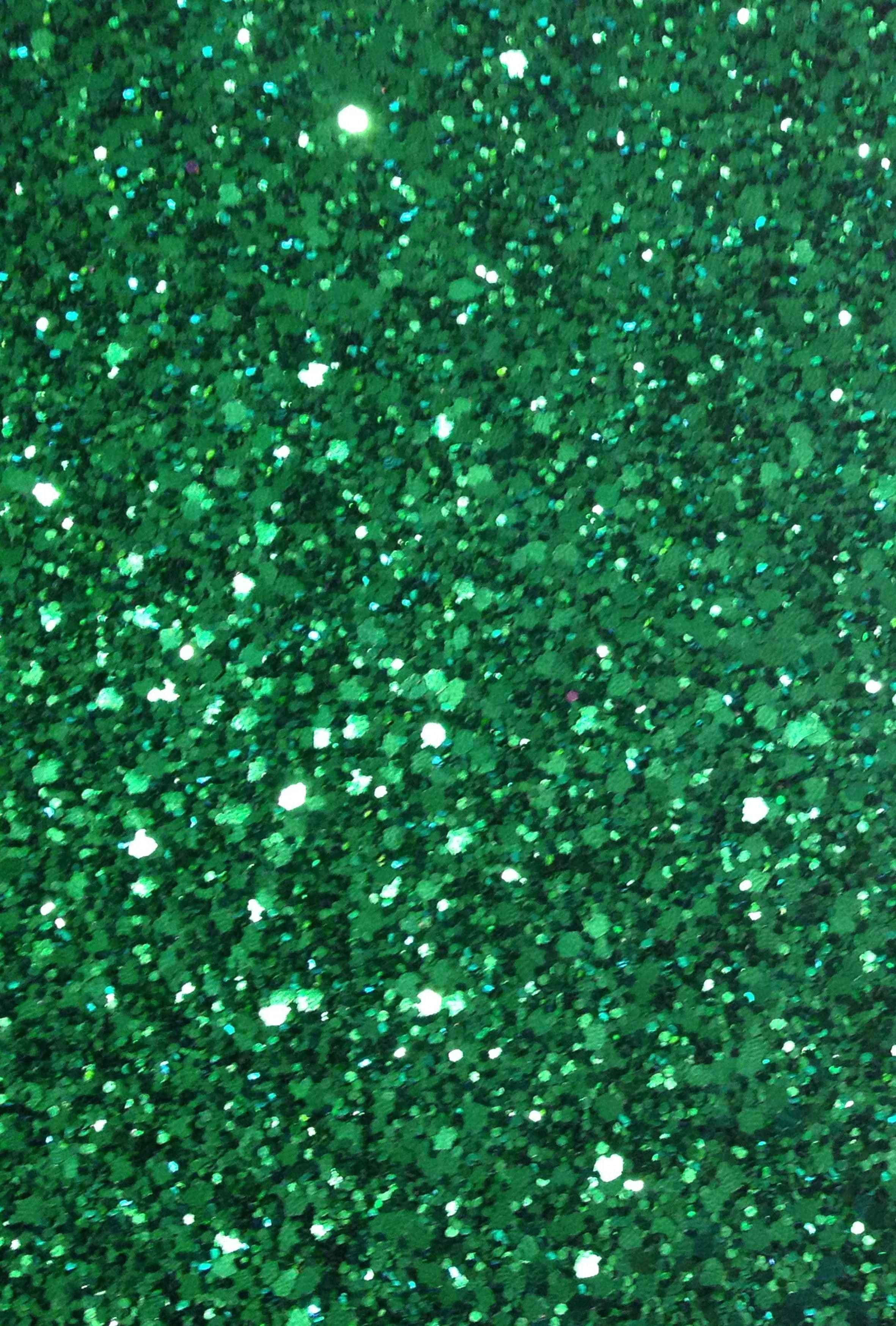 Asili ya Kijani ya Kipande cha Urembo cha Sequins Picha ya Ukuta