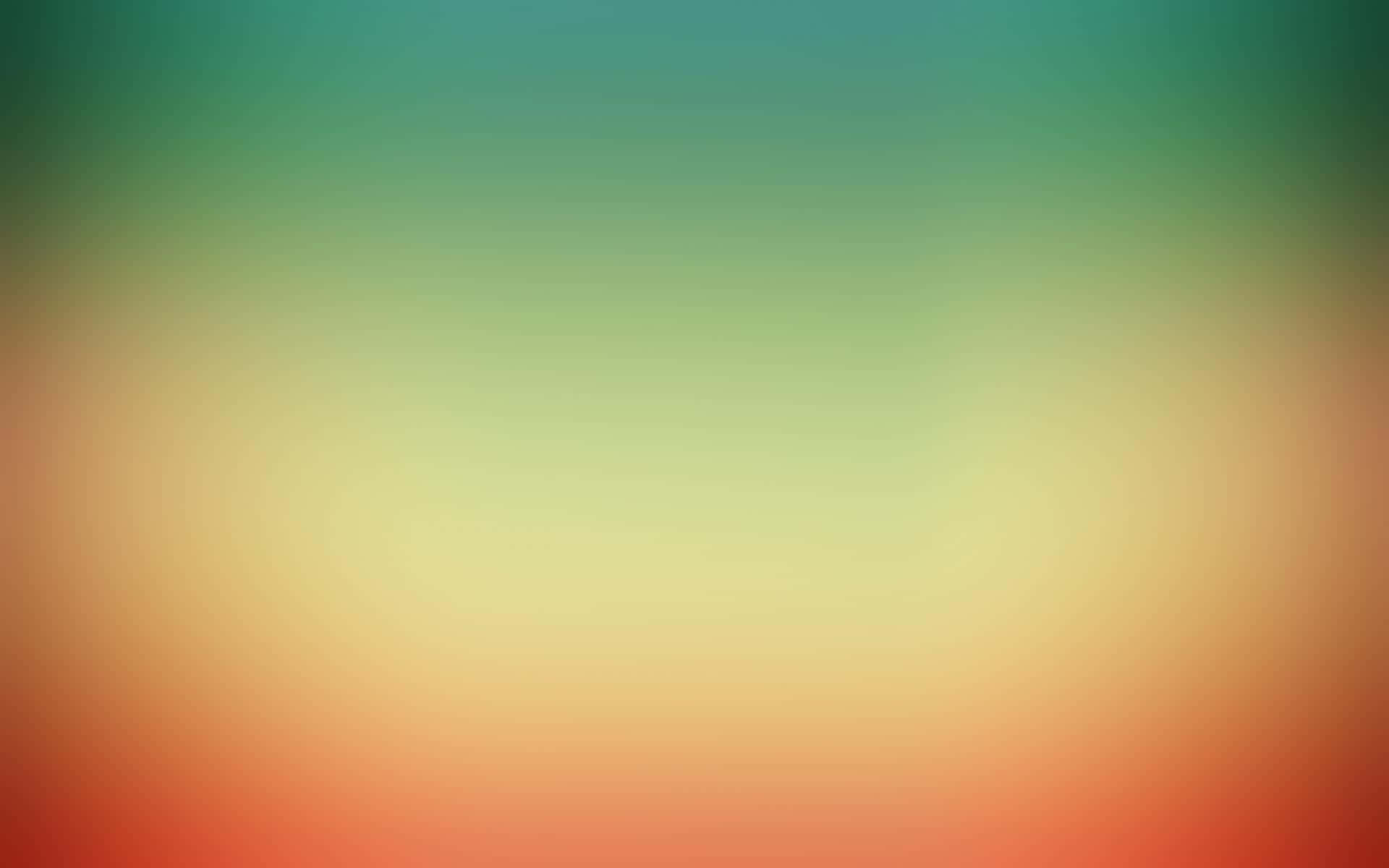 Asili ya Rangi ya Kijani na Chungwa (Ombre Gradient) Picha ya Ukuta