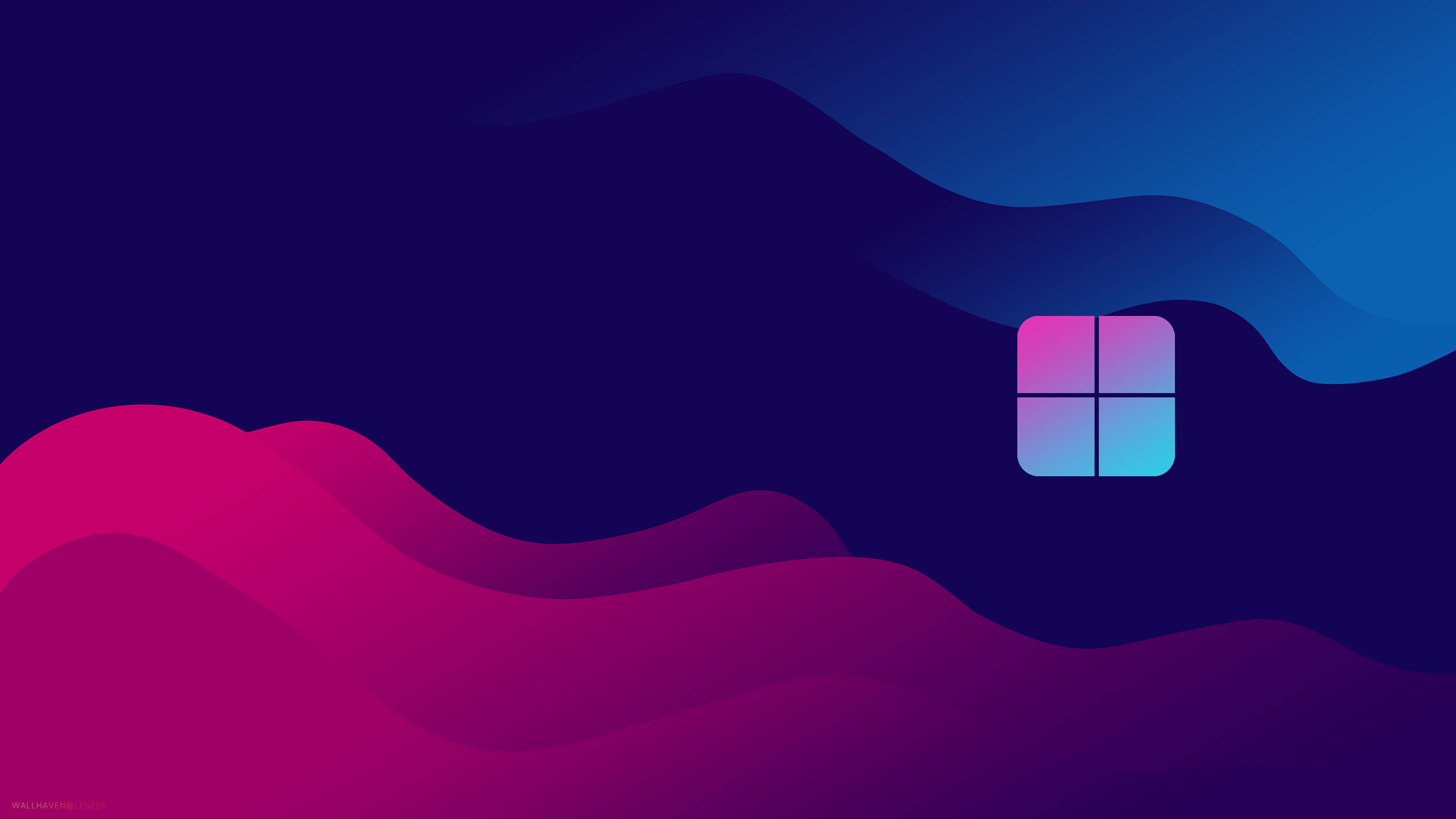 Asili ya Windows Zambarau na Bluu Picha ya Ukuta