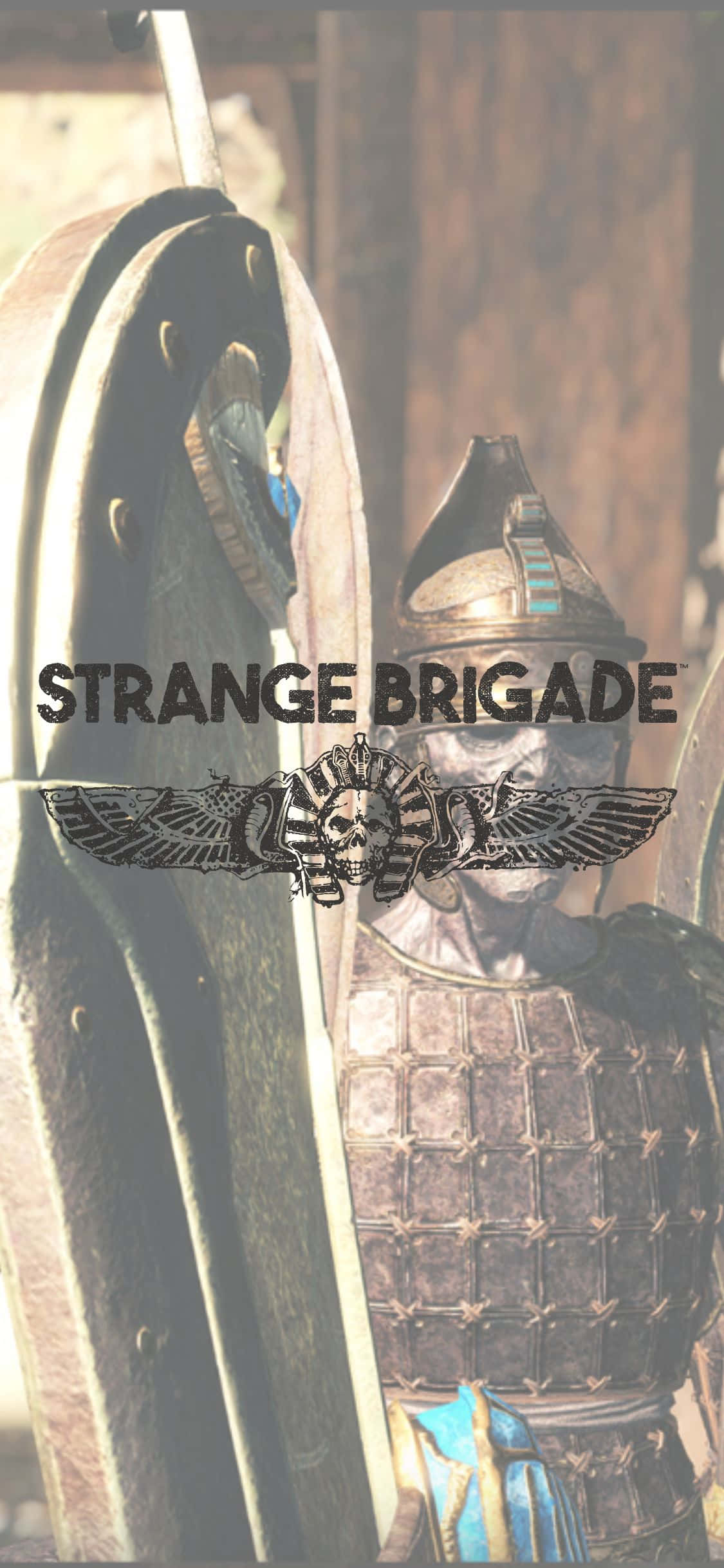 Askari Mwenye Silaha iPhone X Strange Brigade Background Picha ya Ukuta