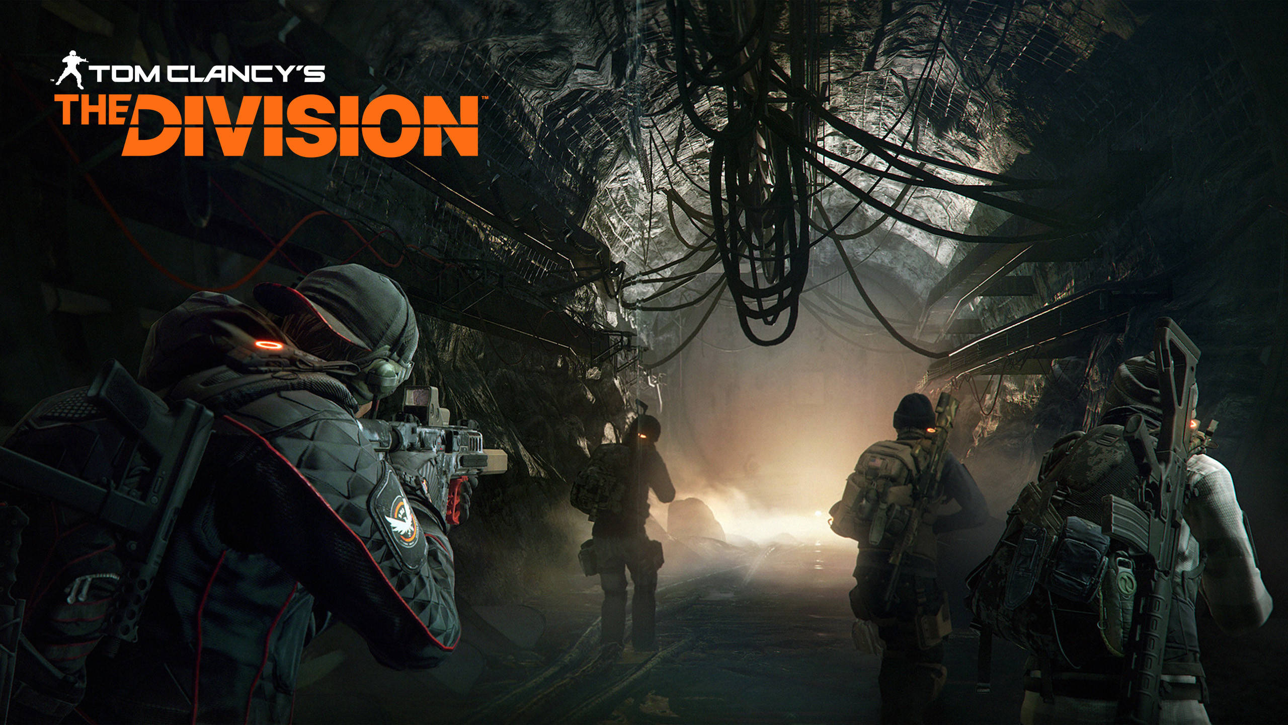 Askari wa The Division 4K Katika Msitu wa Giza Picha ya Ukuta
