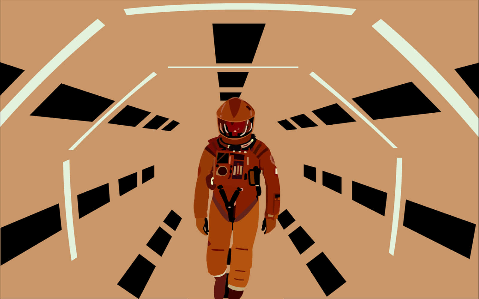 Astronauti Bila Ghadhabu Picha ya Ukuta