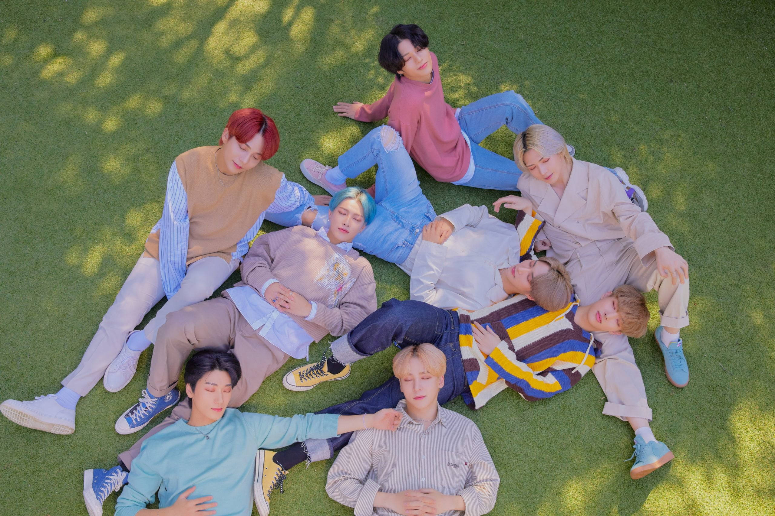 ATEEZ Shambani Picha ya Ukuta