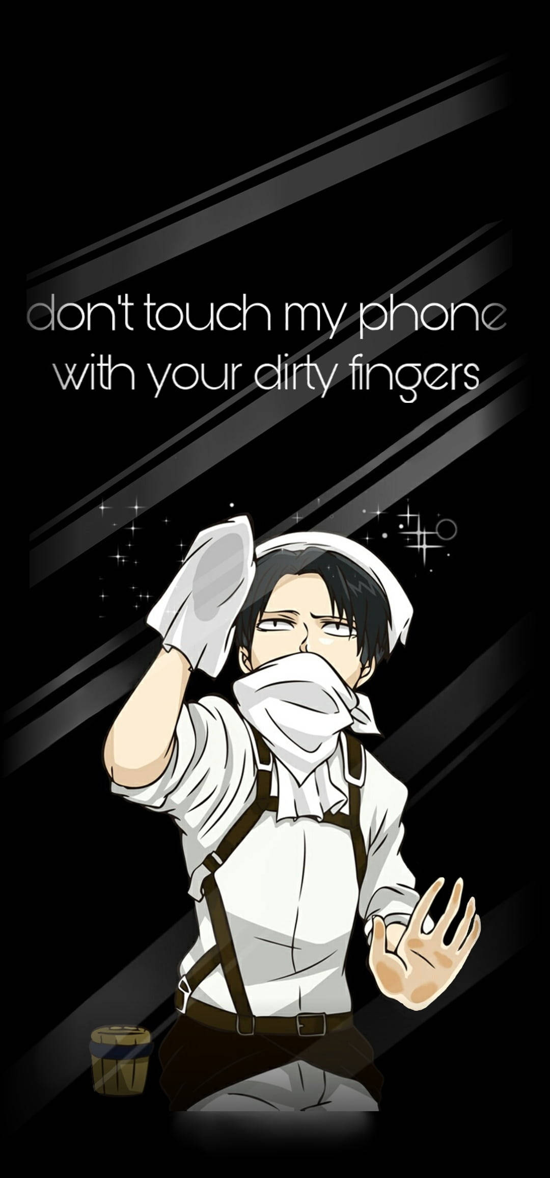 Attack On Titan Levi Screen Picha ya Ukuta