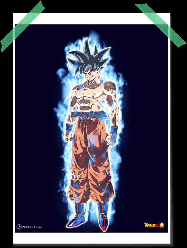 Aura ya Goku Ultra Instinct Picha ya Ukuta