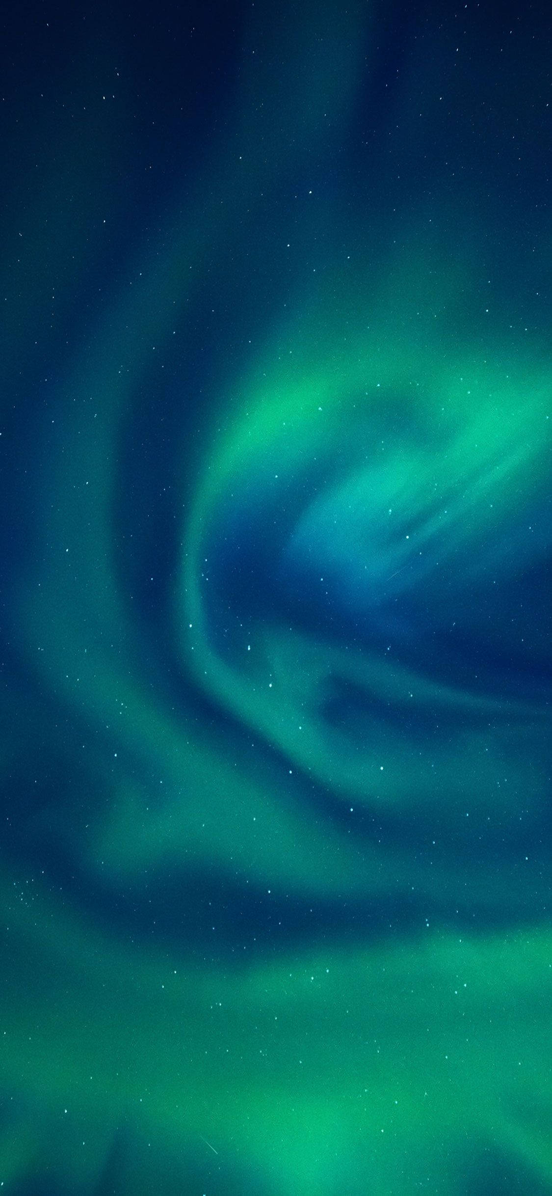 Aurora ya Kaskazini Inayovutia Angani Arctic Picha ya Ukuta