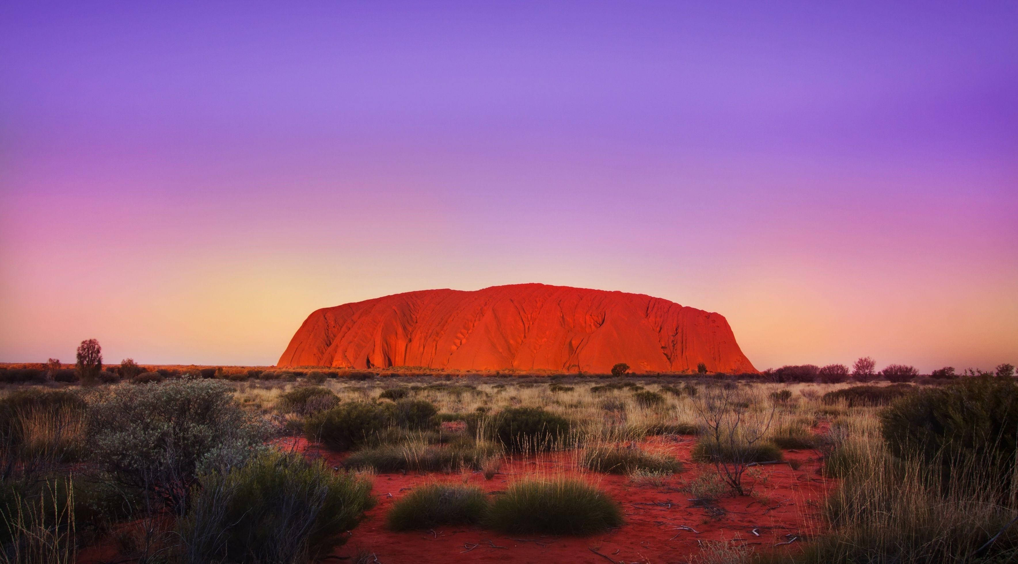 Ayers Rock Macheo Mazuri Picha ya Ukuta