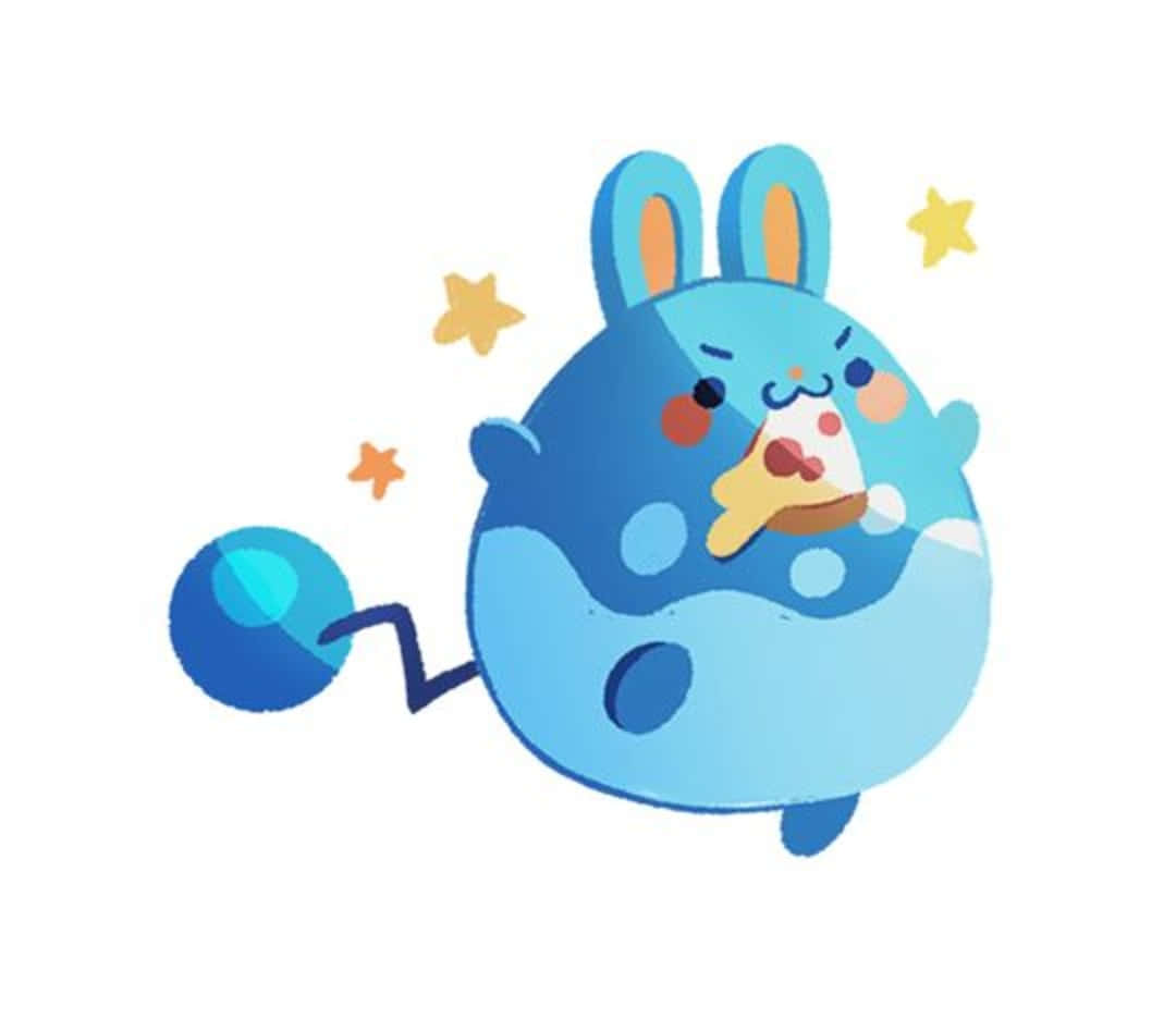 Azumarill na Nyota Picha ya Ukuta