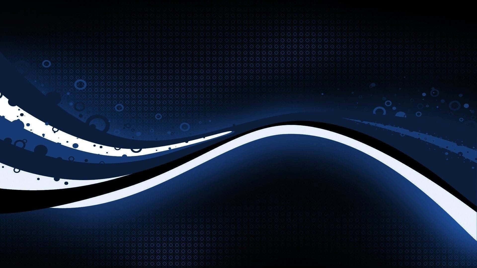 Background wa Bluu ya Giza Picha ya Ukuta