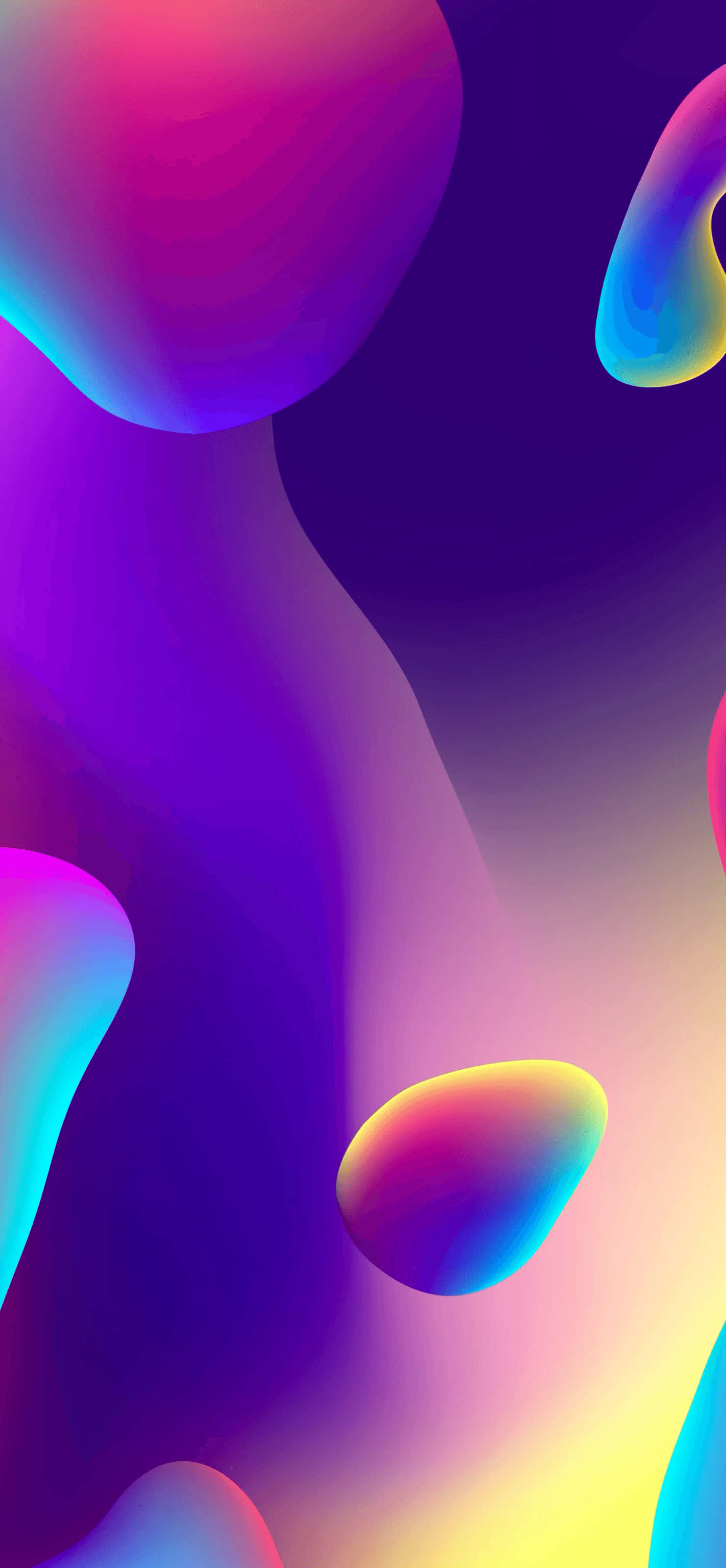 background ya abstract ya rangi na maumbo ya rangi Picha ya Ukuta