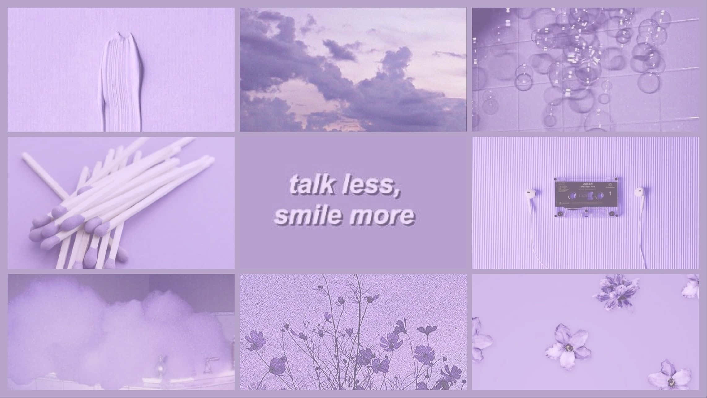 Background ya Rangi ya Pastel ya Purple Picha ya Ukuta
