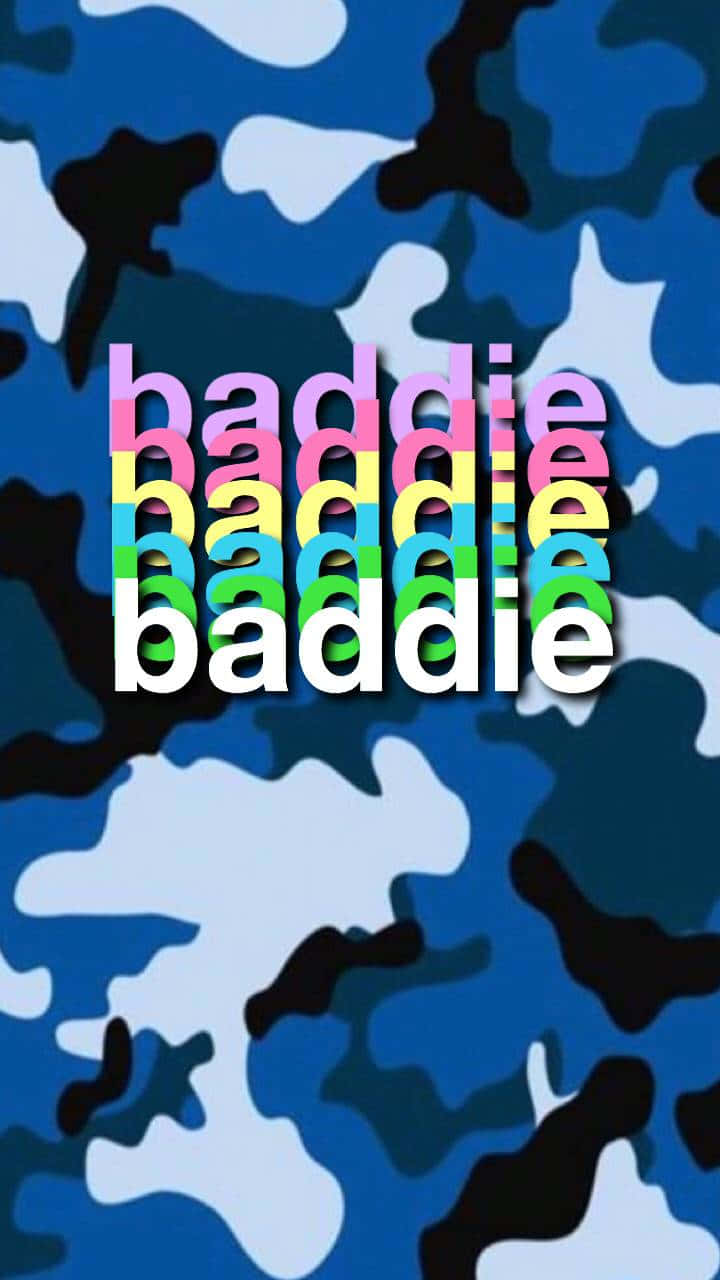 Baddie Bluu ya Kujificha Picha ya Ukuta