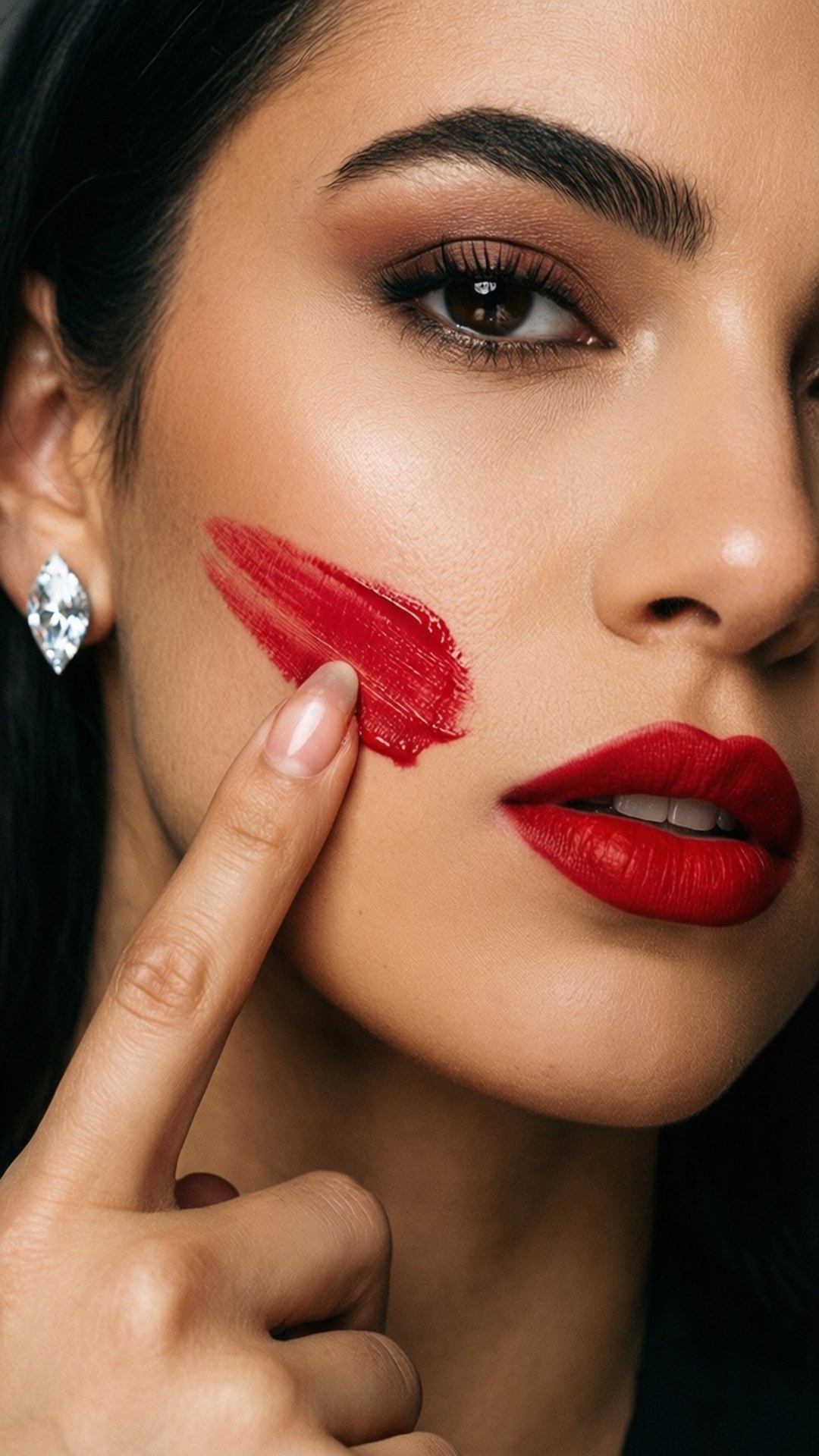 Baddie wa Lip Gloss Picha ya Ukuta