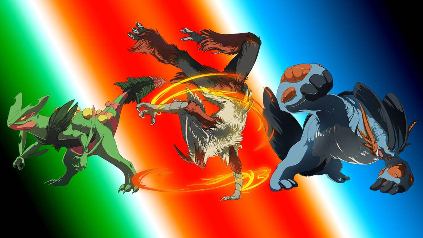 Badilisha Pokemon Wako – Fikia Viwango Vipya! Picha ya Ukuta