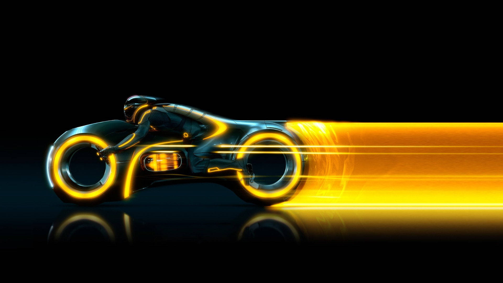 Baiskeli ya Tron Legacy Poa Picha ya Ukuta