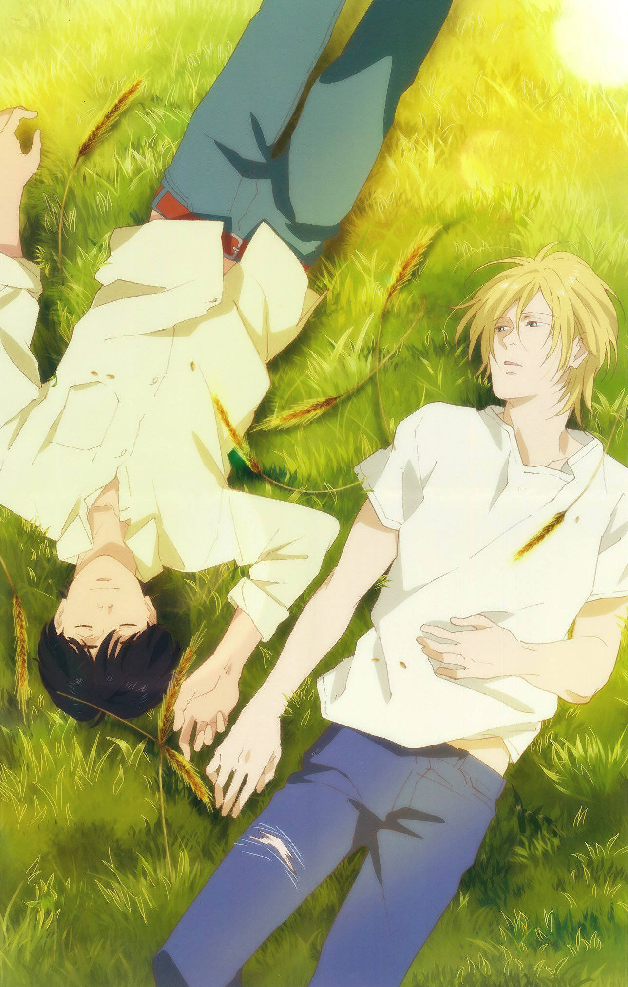 Banana Fish Ash Eiji Peace Picha ya Ukuta