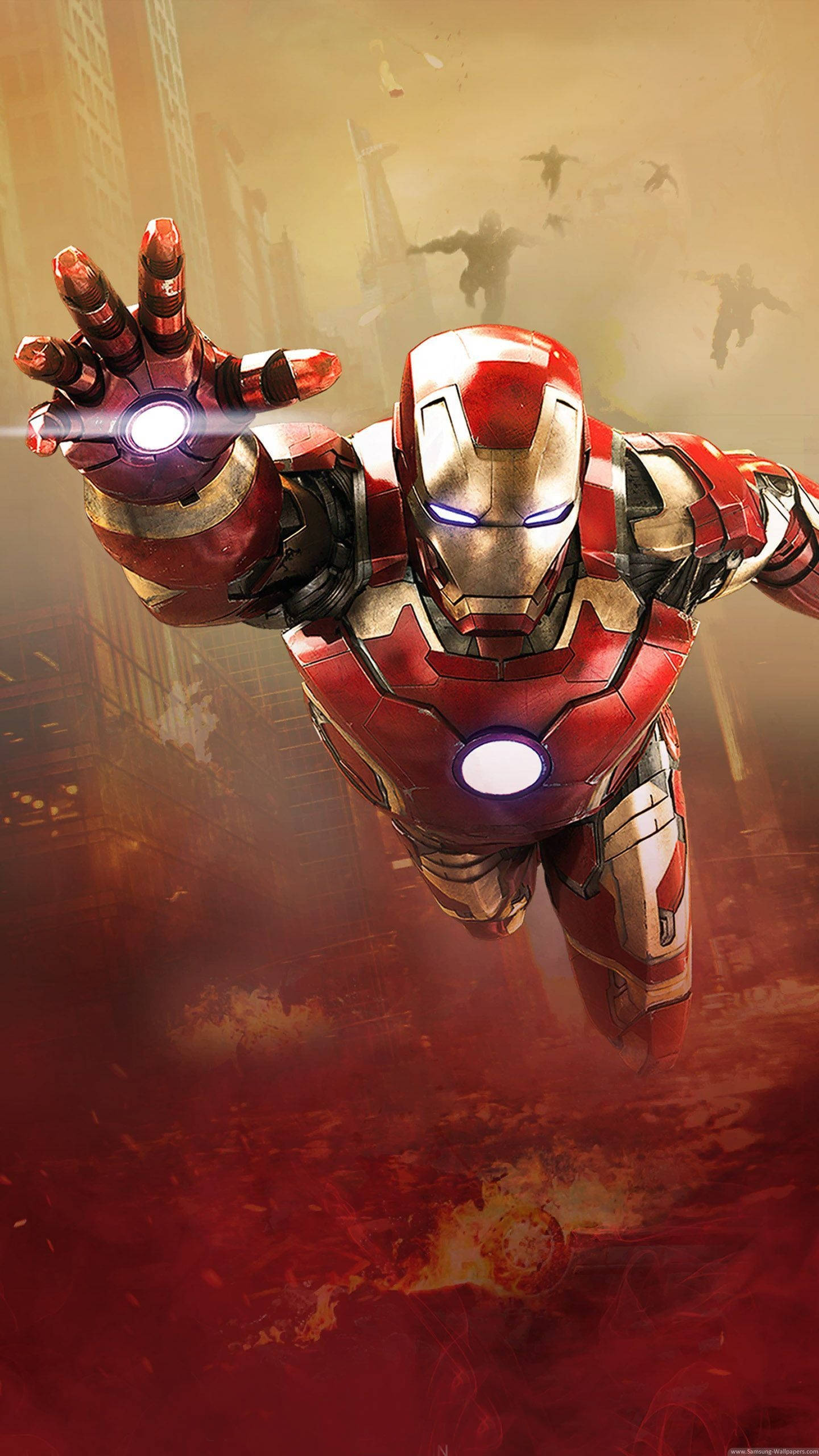 Bango la Filamu la Simu ya Iron Man Picha ya Ukuta
