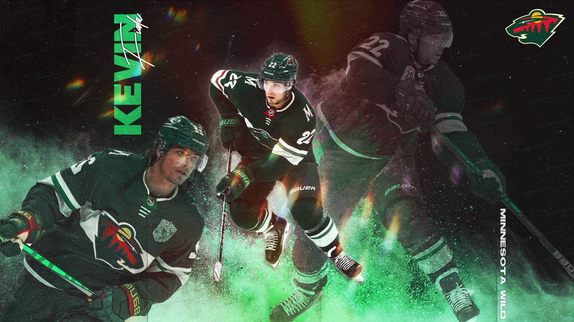 Bango la Ice Hockey MVP Kevin Fiala Picha ya Ukuta