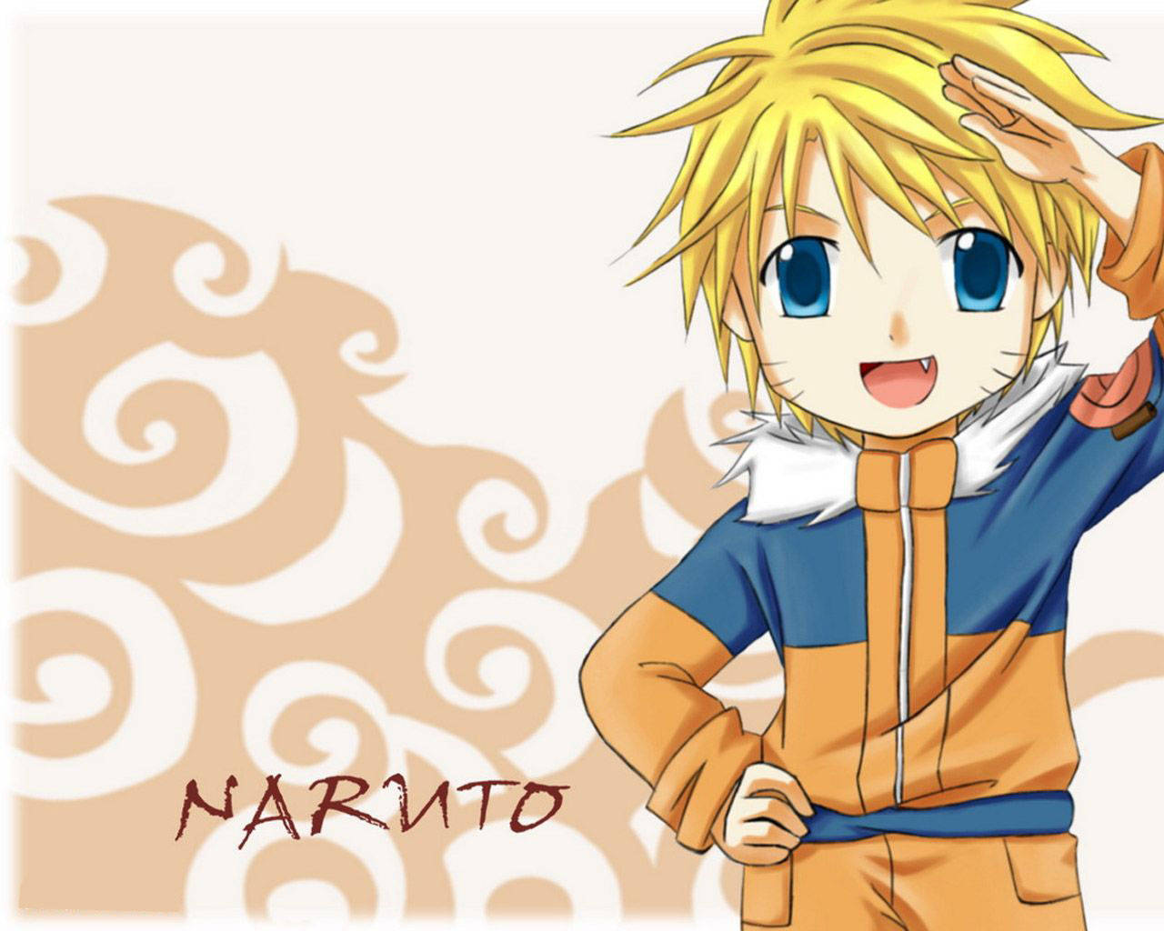 Bango La Katuni La Naruto Linalopendeza Picha ya Ukuta