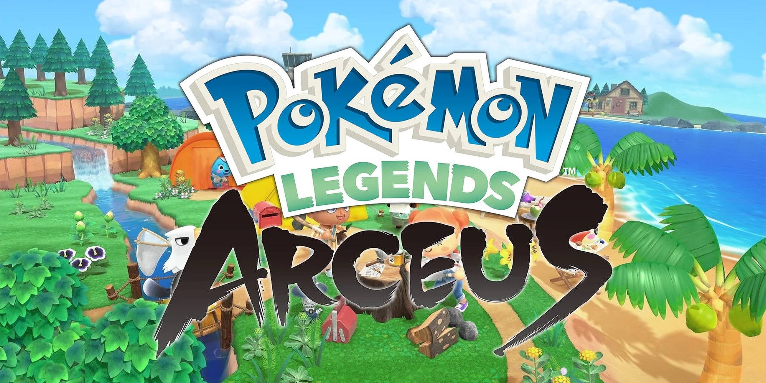 Bango la Mchana la Pokemon Legends Arceus Picha ya Ukuta