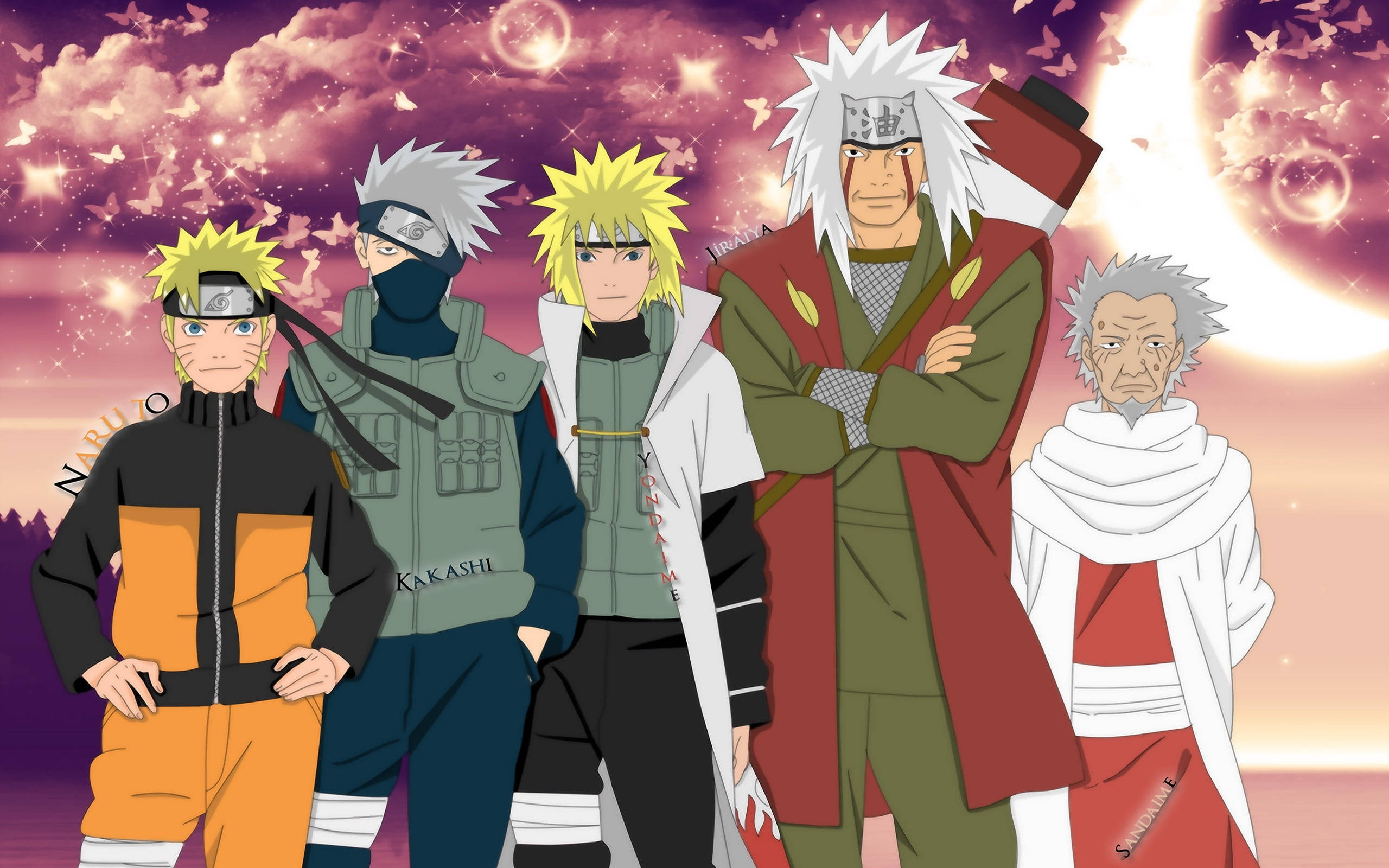 Bango la Naruto Hikage Picha ya Ukuta