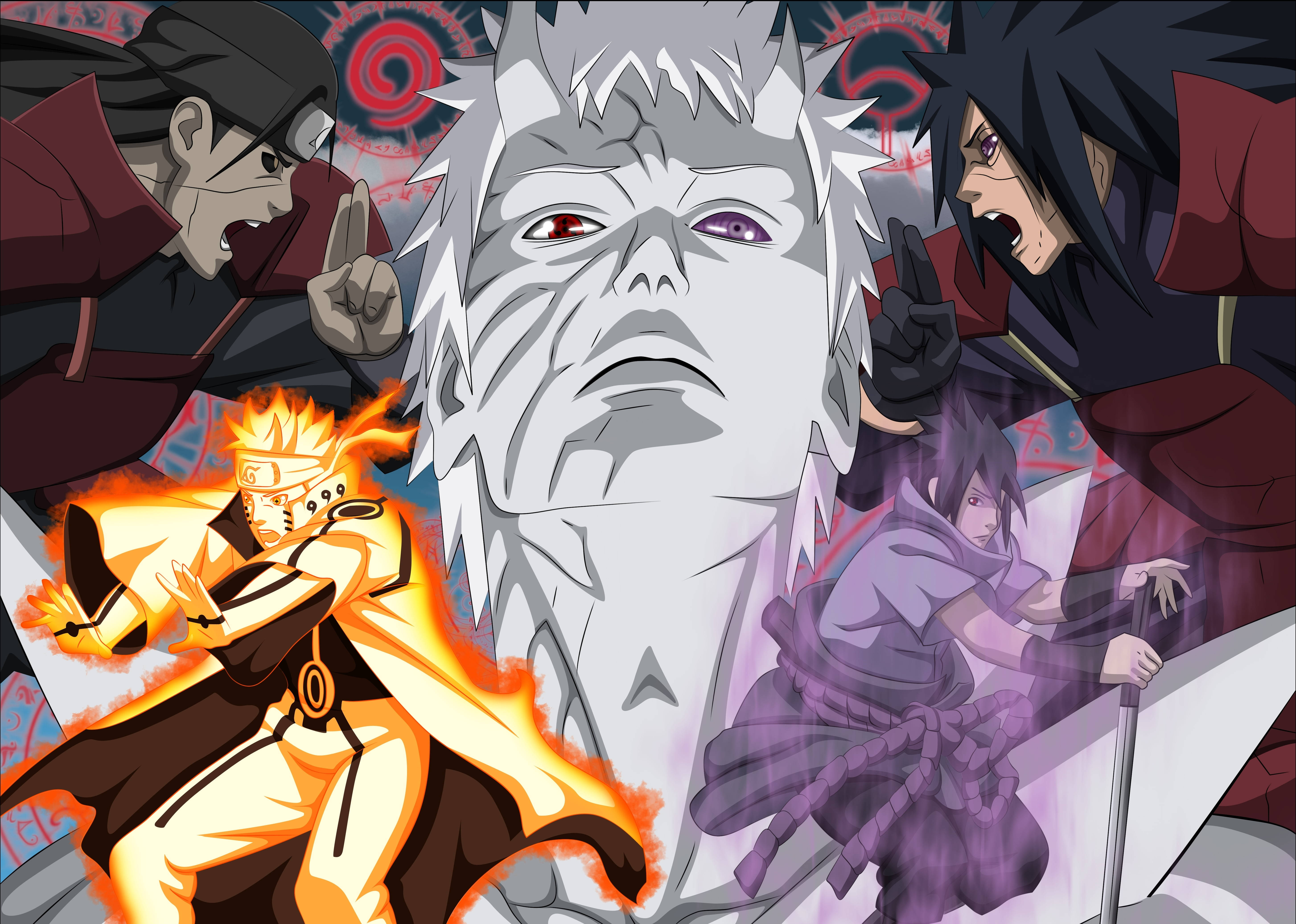 Bango la Naruto Kizazi cha Kwanza Picha ya Ukuta