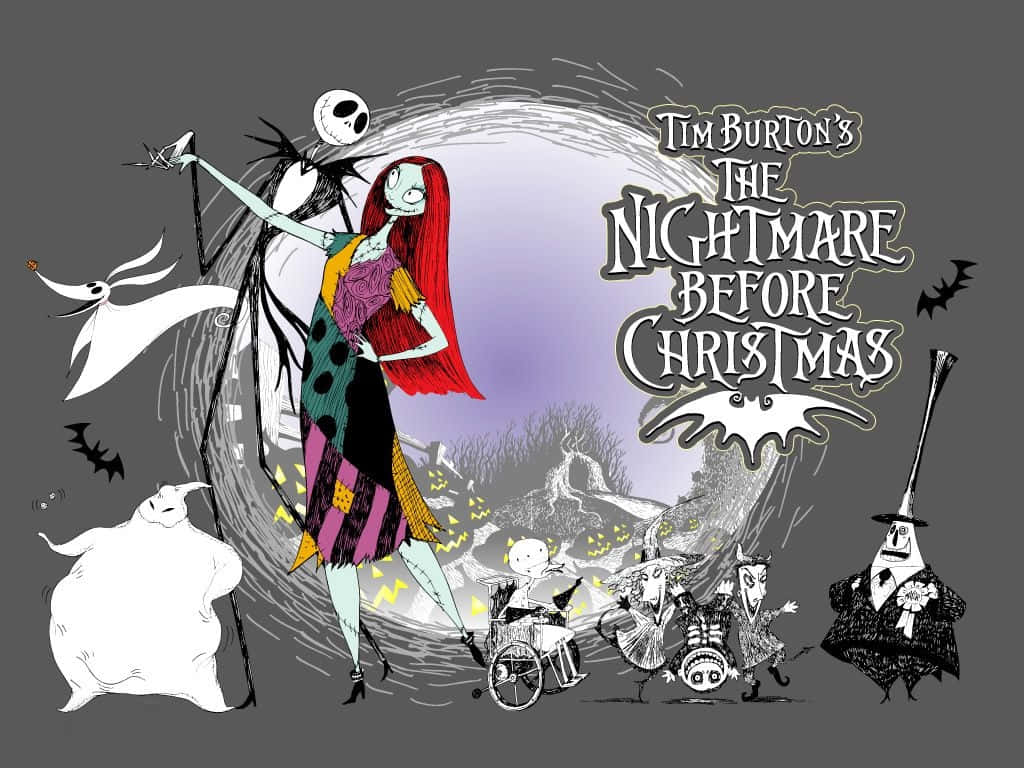 Bango la Shabiki la Sally Nightmare Before Christmas Picha ya Ukuta
