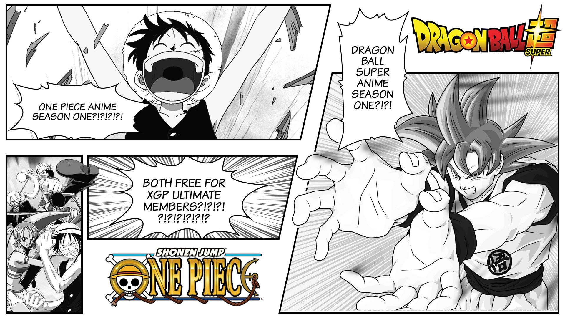 Bango la Shonen Jump la Paneli ya Manga Picha ya Ukuta