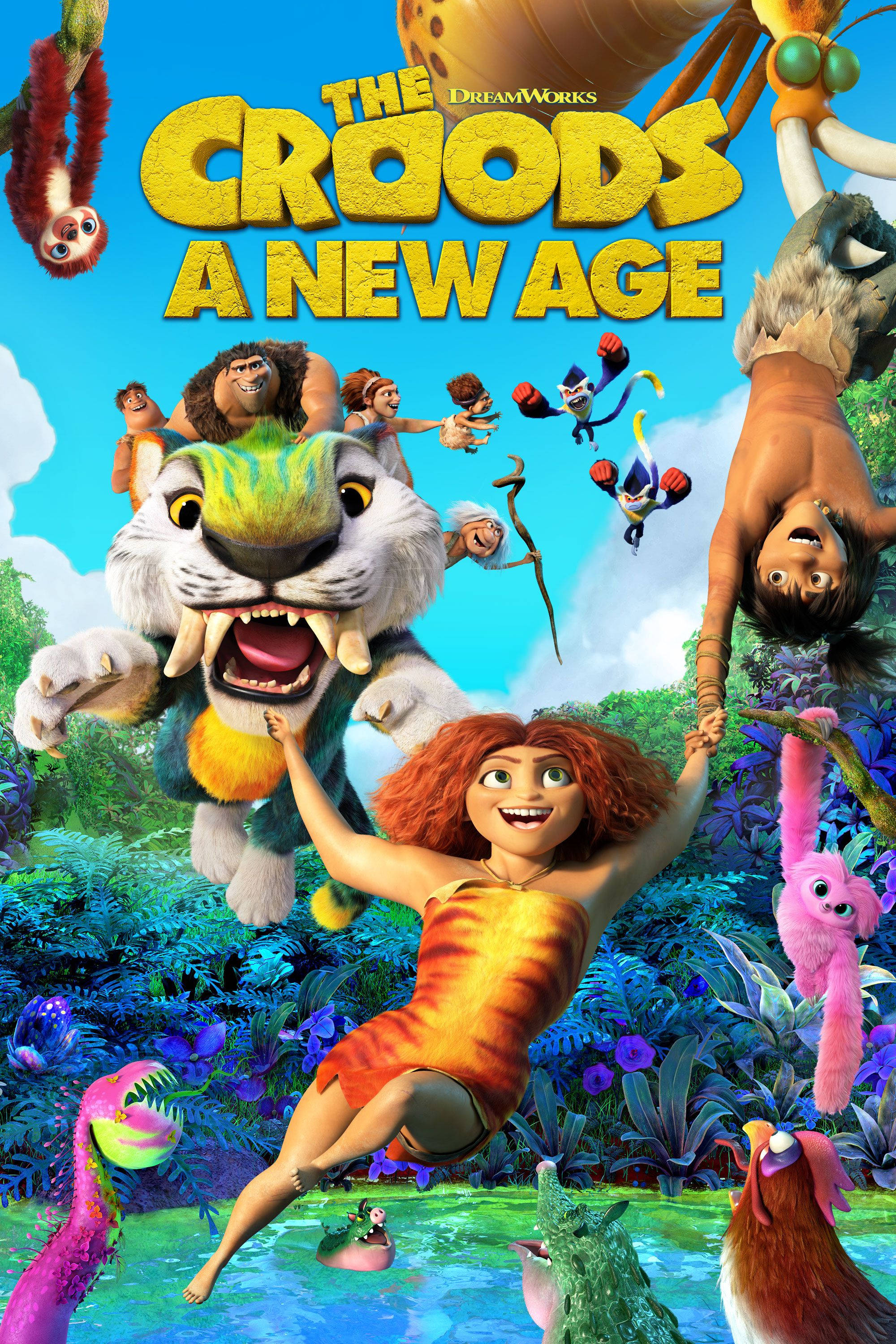 Bango la The Croods A New Age Picha ya Ukuta