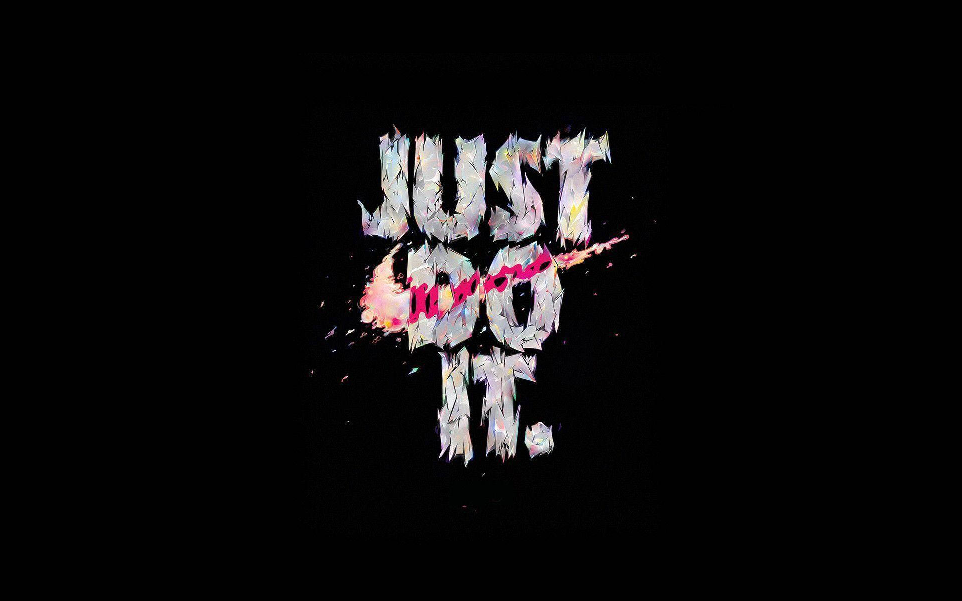 Baridi Just Do It Nike Picha ya Ukuta