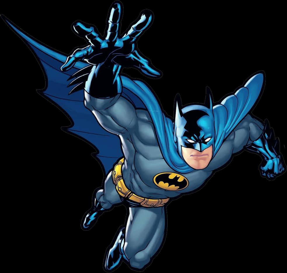 Batman Akiwa Kazini.PNG Picha ya Ukuta