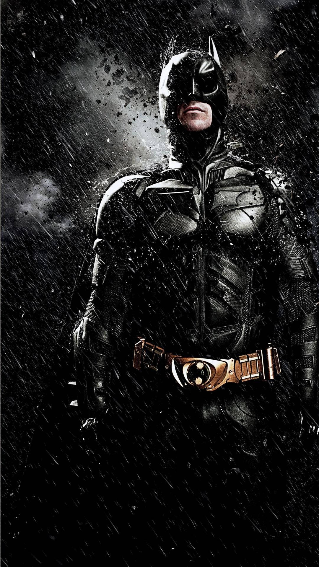 Batman Anayebomoka kwa Nguvu Picha ya Ukuta