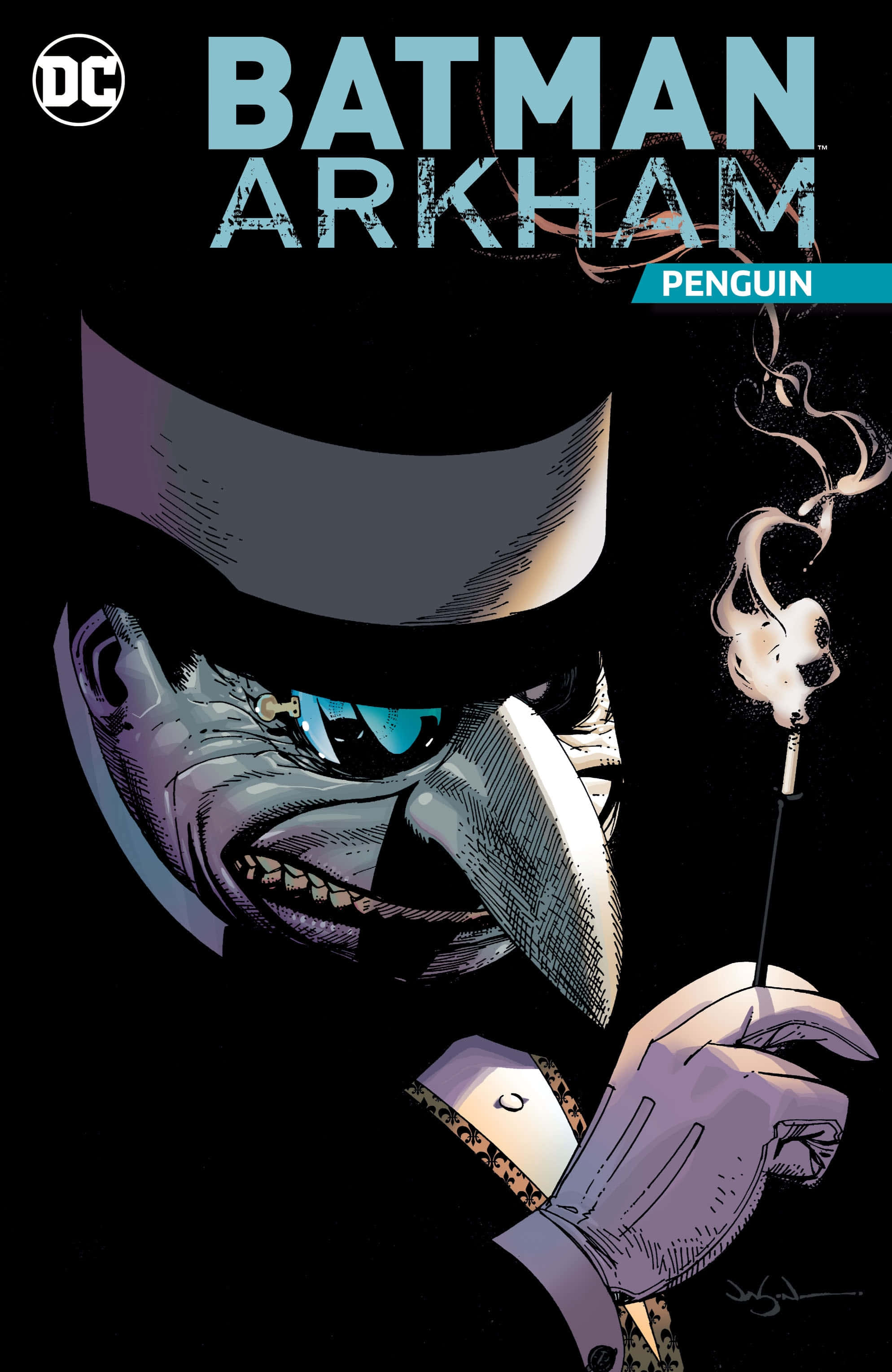 Batman inakabiliwa na Penguin katika mchezo wa kusisimua Picha ya Ukuta