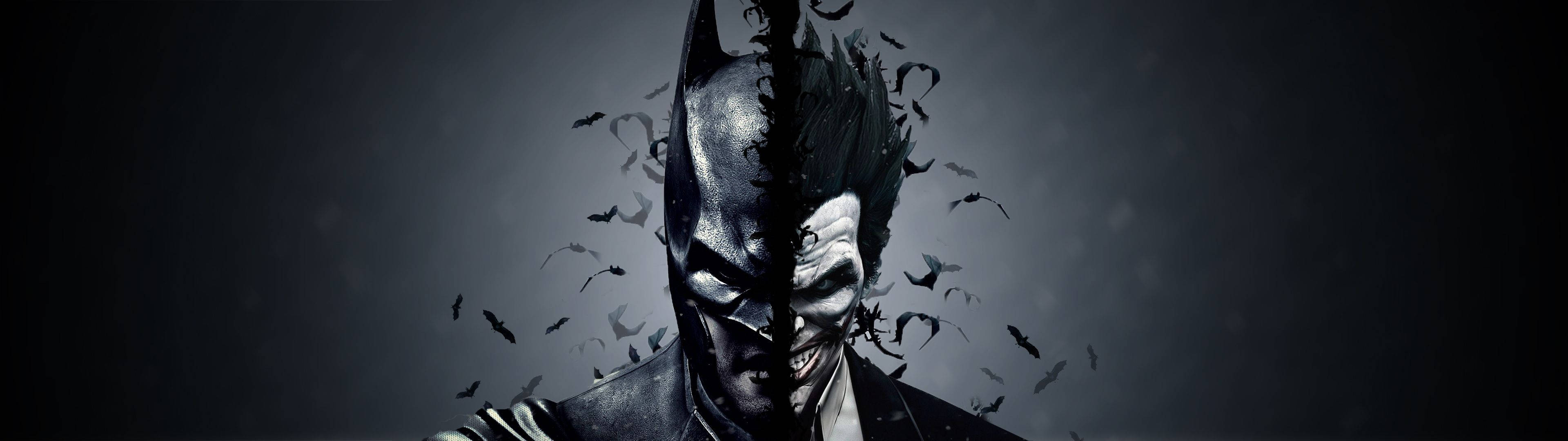 Batman & Joker Makabiliano Picha ya Ukuta