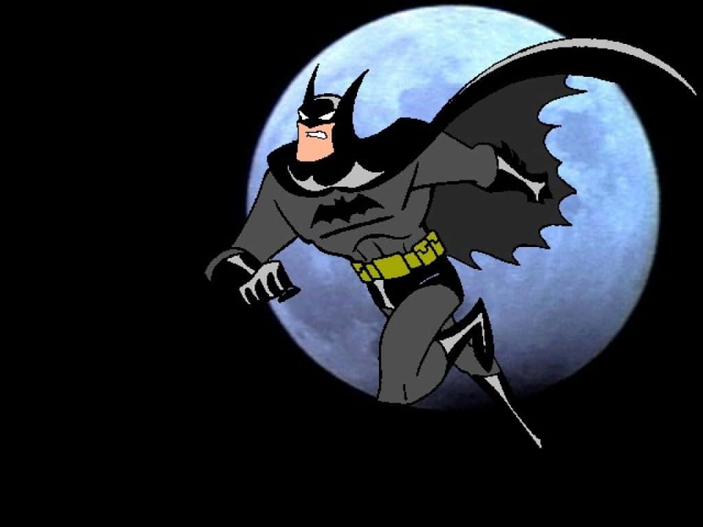 Batman Kompyuta Kibao Animated Series Mwezi Picha ya Ukuta