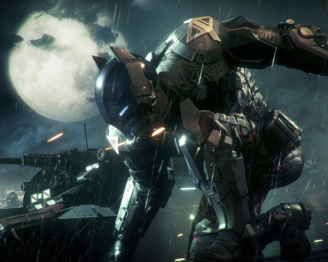 Batman Roboti Kutoka Arkham Knight Picha ya Ukuta