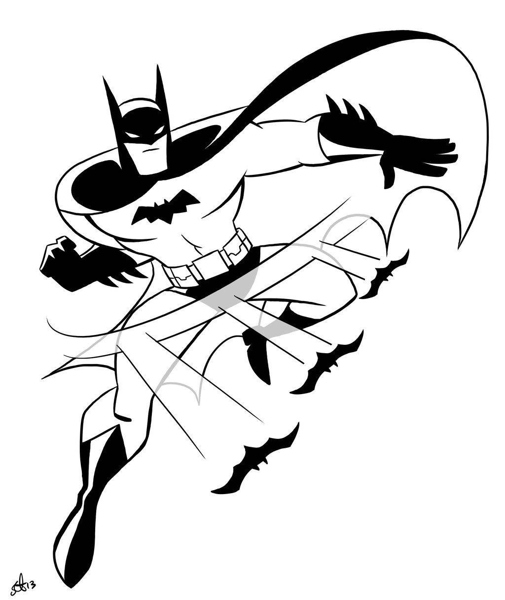 Batman Throwing Boomerang Picha ya Ukuta
