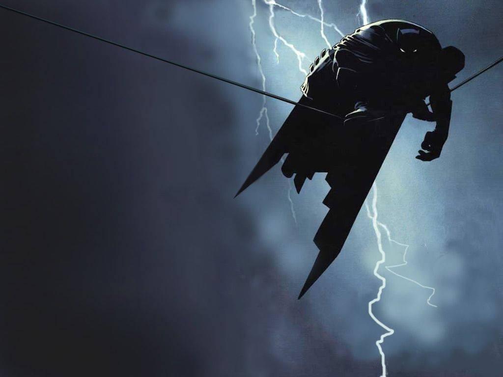 Batman Waya Umeme Picha ya Ukuta