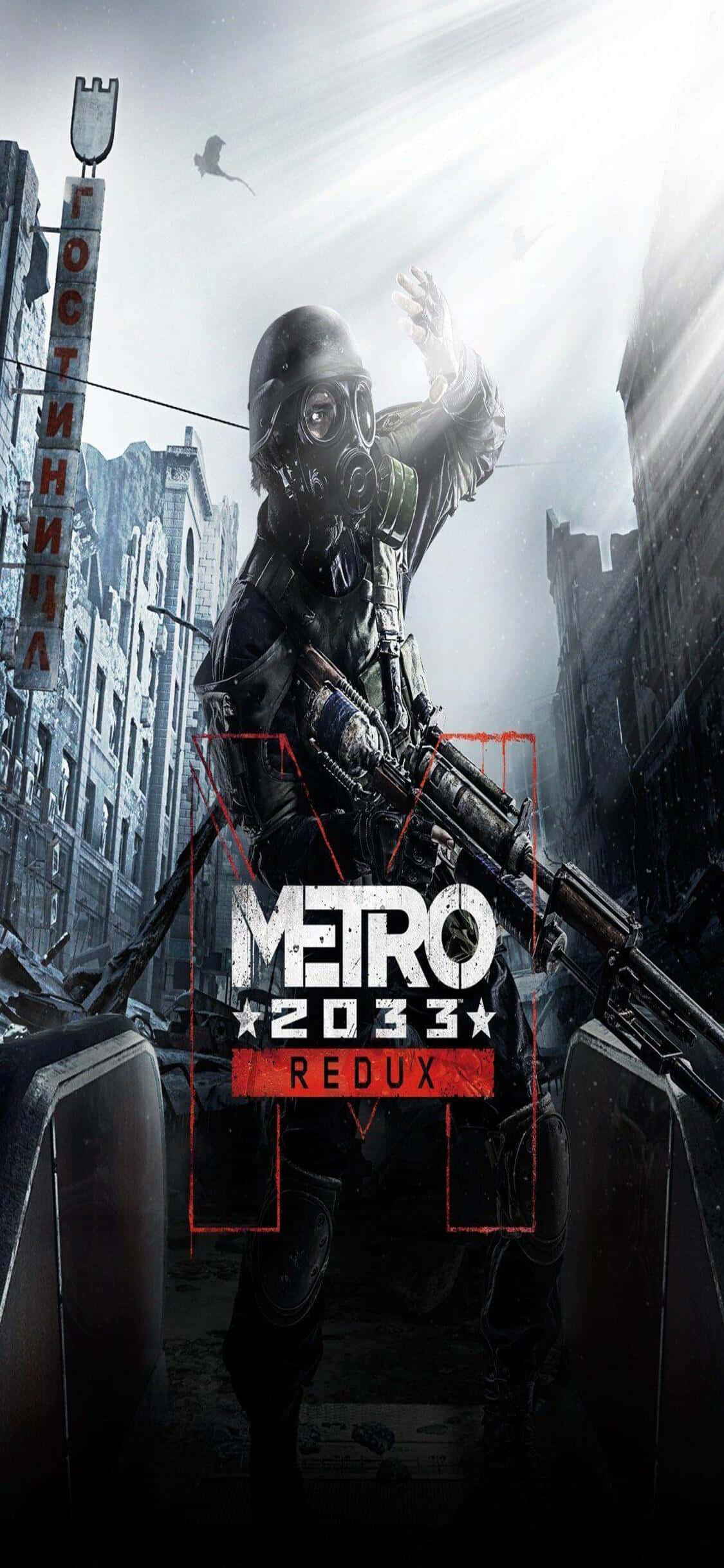 Battle For Survival in Metro Last Light Picha ya Ukuta